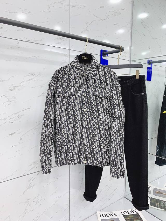 Supports return and exchange after the new year. Dior 2025 spring new men's jack