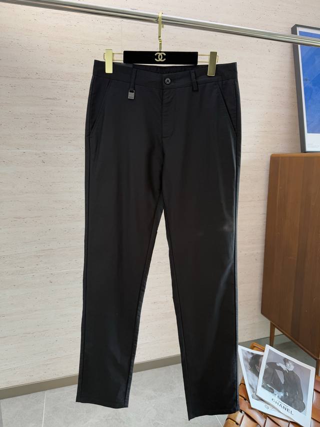 Ax pure business style trousers..... Imported fabric casual trousers, brand logo