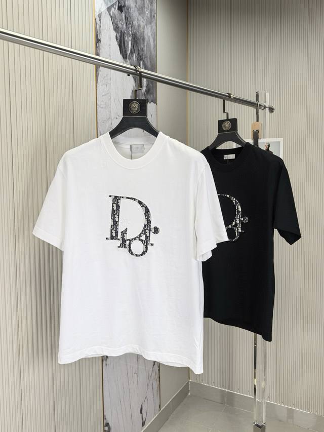 Dior, 25 spring and summer new original men's round neck short-sleeved T-shirt c