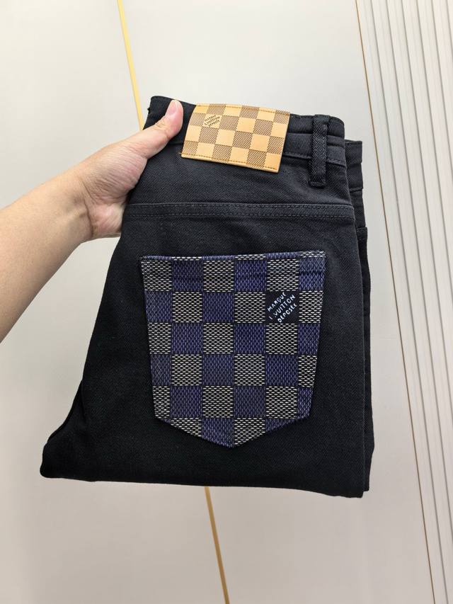 Lv Donkey brand, the latest men's jeans for spring and summer 2025! Heavy-duty w