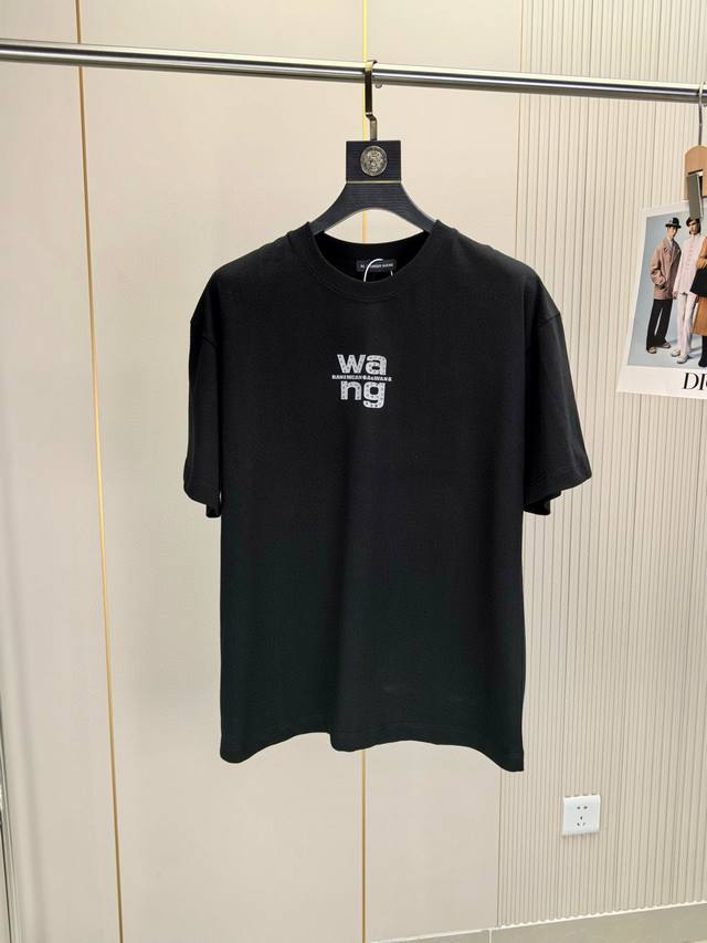 Wang2530 Spring and Summer New Fashion Round Neck Short Sleeve High-end Customiz