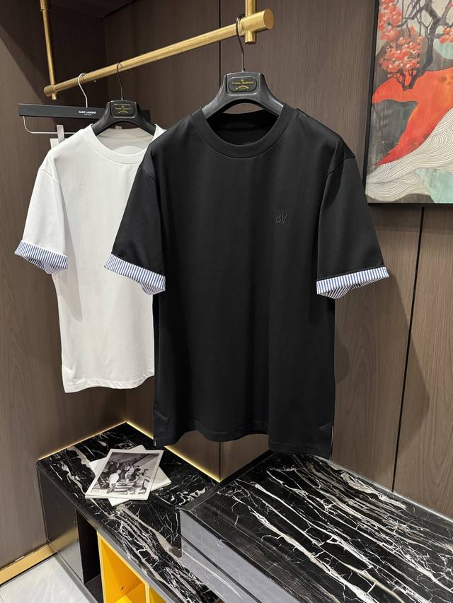 Bv25S Summer new casual round neck short sleeves, size M-5Xl