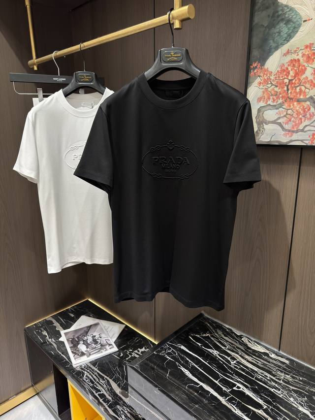 Pra25S new spring and summer casual round neck short sleeves, size M-3Xl