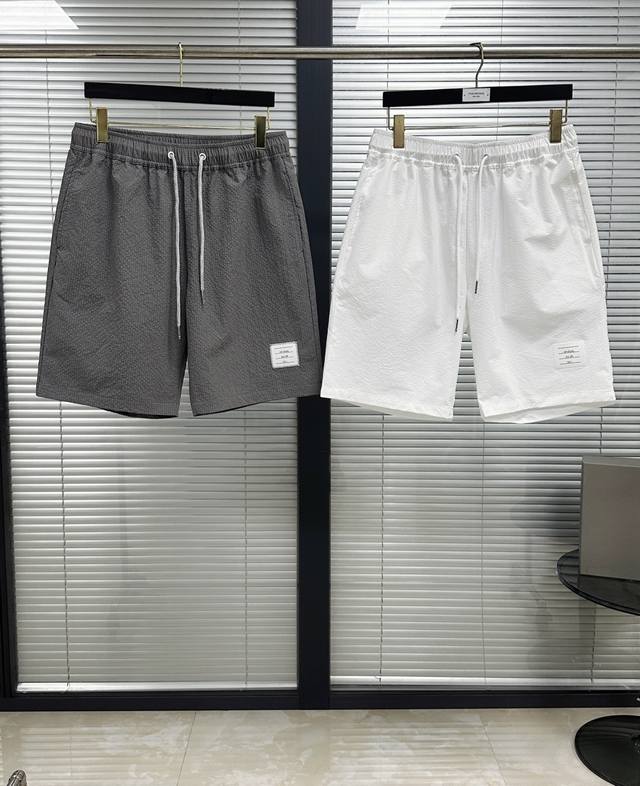 Shorts | Seersucker Beach Shorts Custom Japanese seersucker fabric Quick-drying,