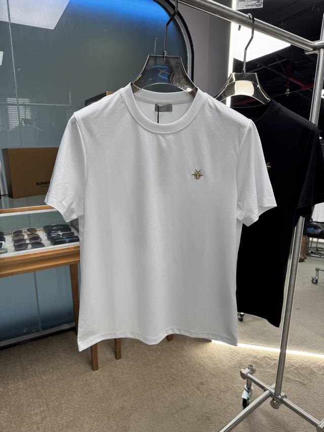 New 25Ss Dr Summer new short-sleeved original custom fabric selected mercerized