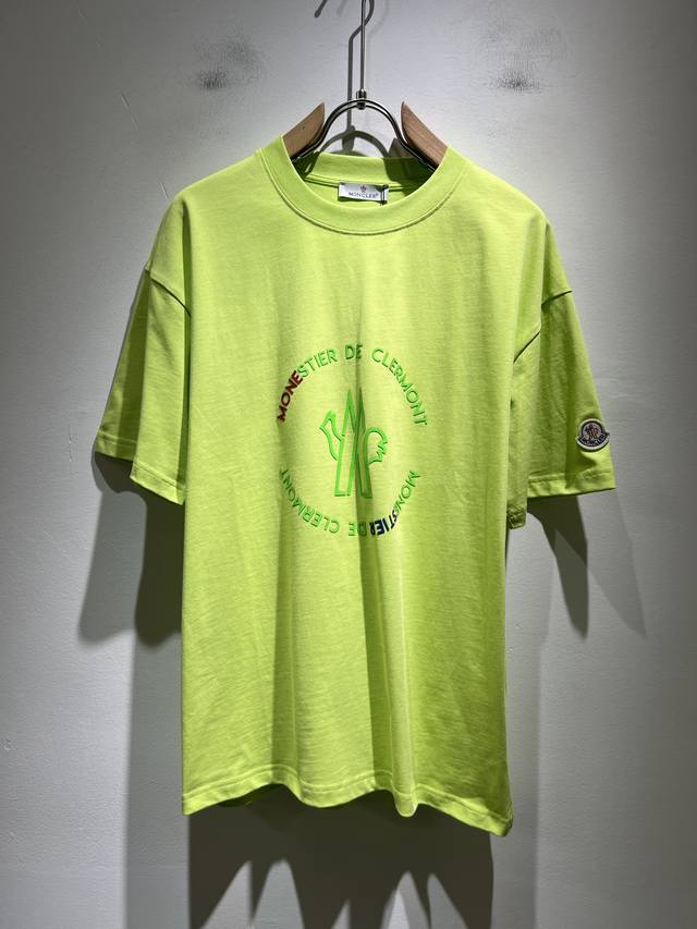 Moncler 2025 Spring and Summer latest unisex trade order short-sleeved T-shirt,