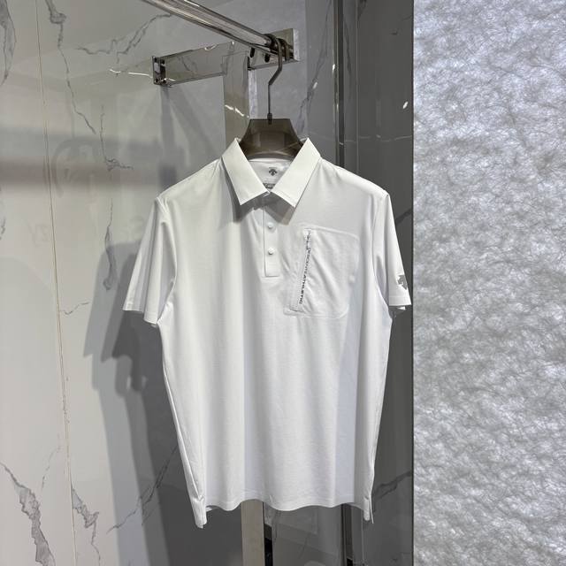 Di*Specially made quick-drying soft fabric thin Polo Color: Black, Gray, White S