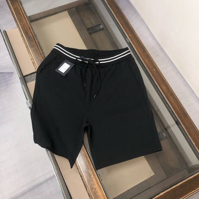 Cprada Prada 2025 latest casual shorts, custom fabrics ~ brand logo triangle iro