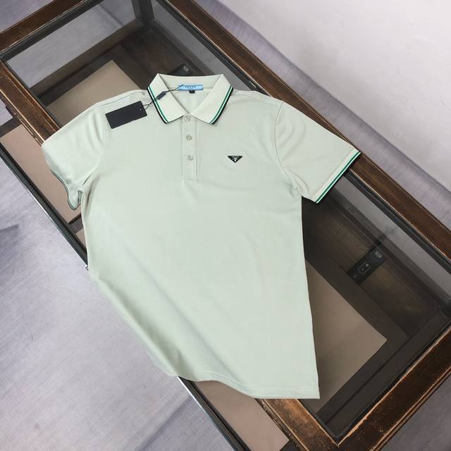 Aprada's latest 2025 men's short-sleeved lapel Polo shirt, the brand's latest de