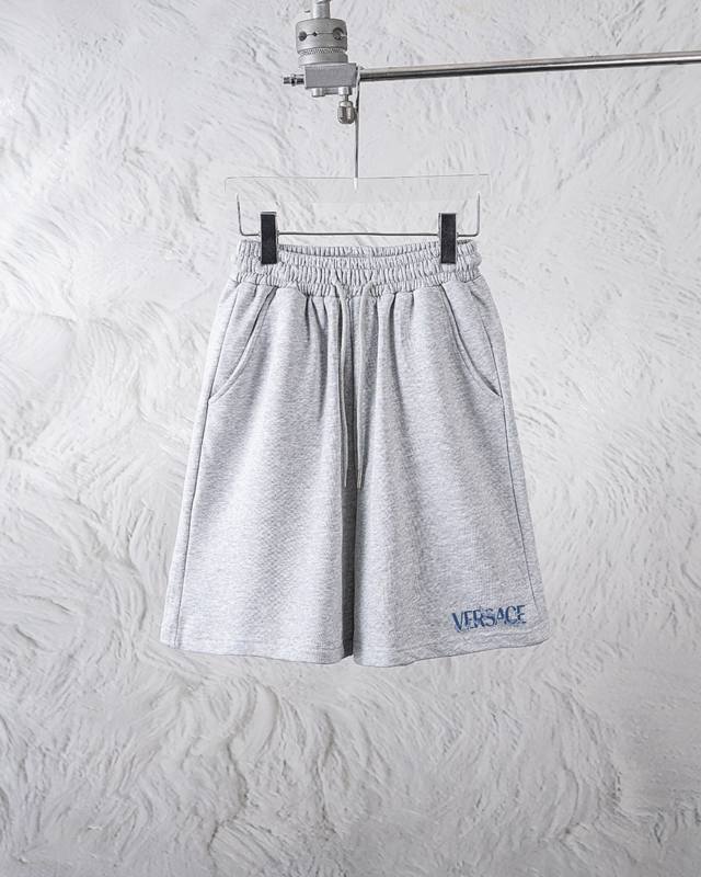 Versace new shorts classic print shorts Light luxury men and women's daily commu