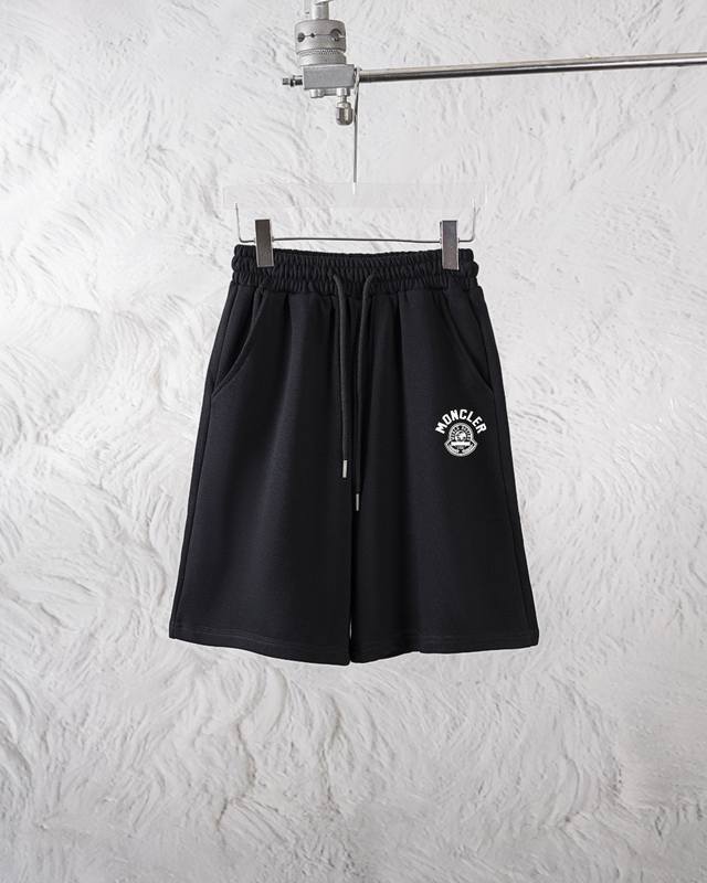Moncler new shorts classic print shorts Light luxury men and women daily commuti