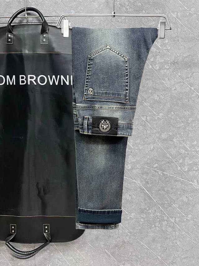 Chrome Hearts official website high-end new original single few handsome jeans,