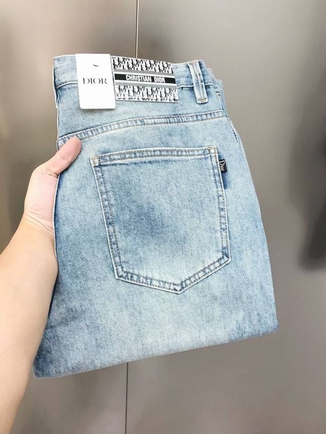 D*Or Dior 2025 spring and summer new men's loose straight jeans official website