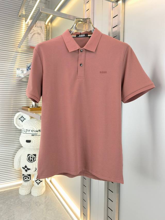 Boss-2025Ss new counter fashion hot-selling lapel shirt, a must-have for casual