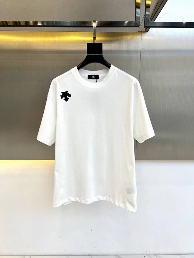 Descente, 25S new loose cotton T-shirt! The high-count pure cotton fabric feels