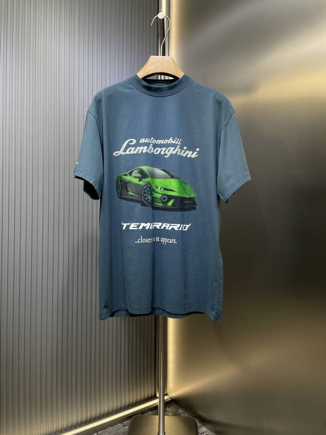 Balenciaga top original Paris co-branded Lamborghini Lamborghini front and back