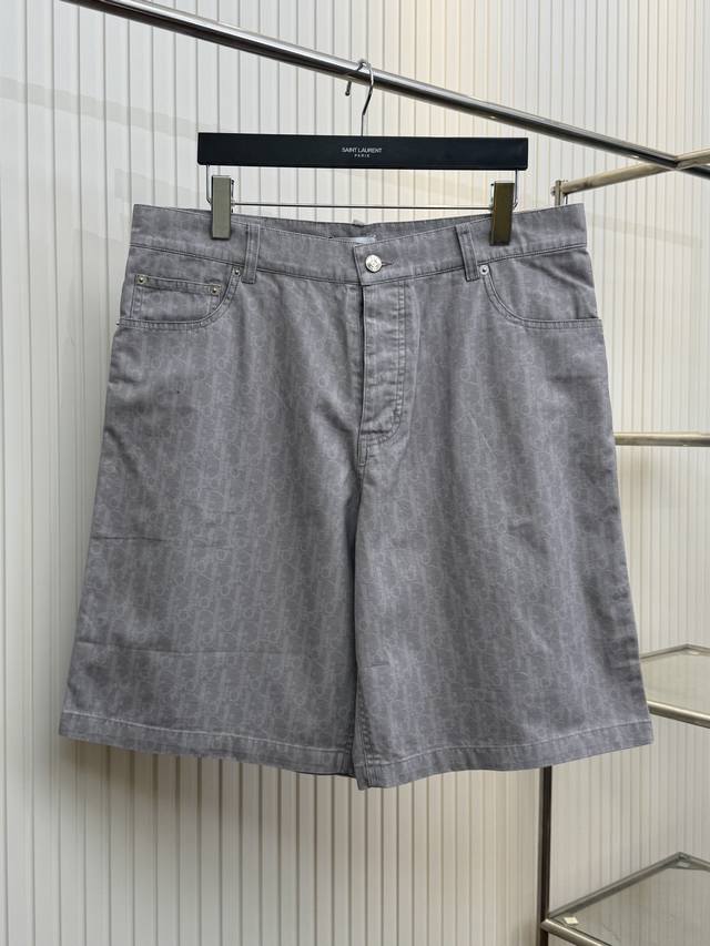 Dio 25Ss new full print jacquard casual shorts Size: SML Xl