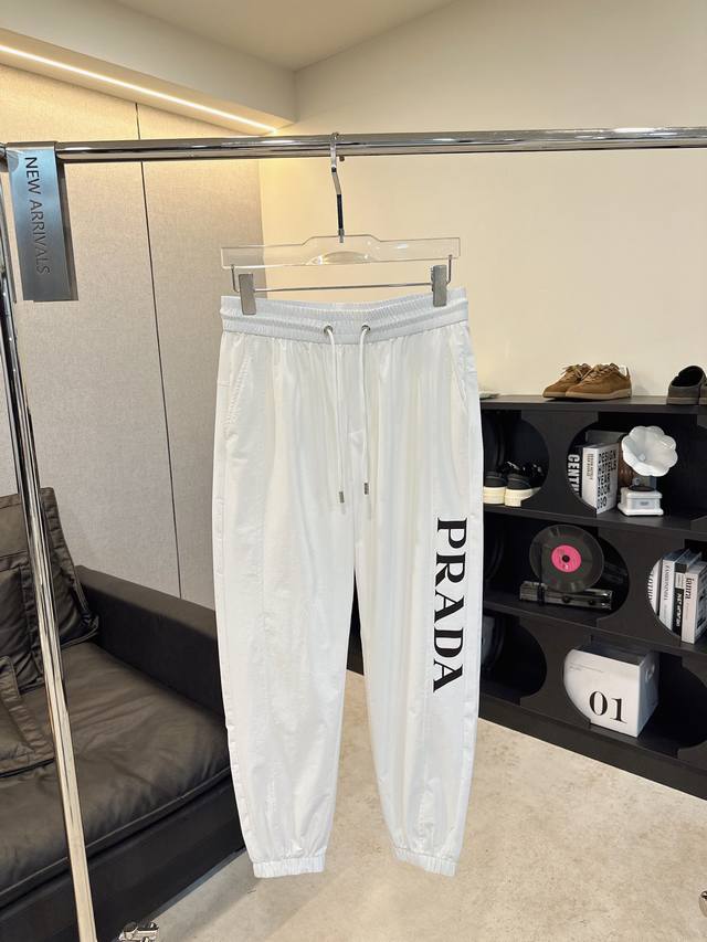 quick-drying trousers new style Color: black, white and khaki Size: M~4Xl