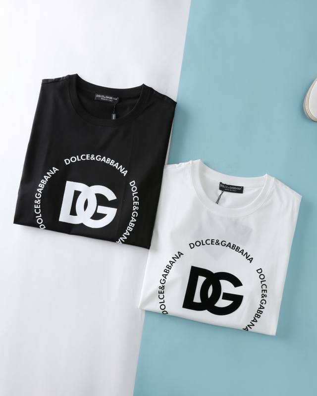 Dol Du*Banna 25Ss new summer high-count mercerized cotton round neck short Tee,