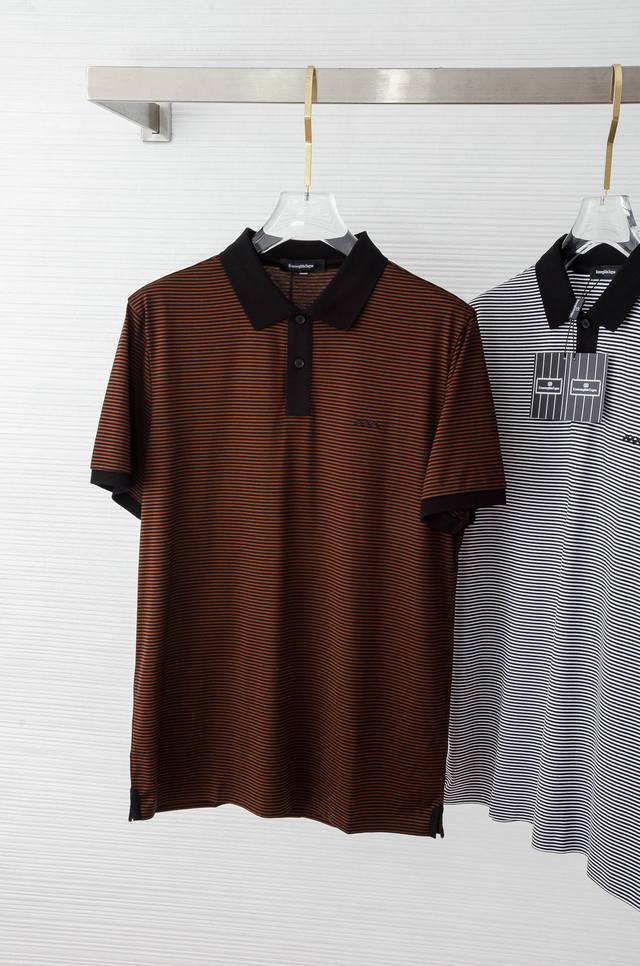 Zeg#* Na- Zegna 25 Spring/Summer Ss-100% Cotton Liquid Ammonia Process Yarn-dyed