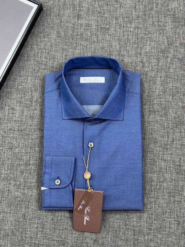 2025 new Lp Loyo Pianya. Comfortable jacquard shirt, business gentleman commutin