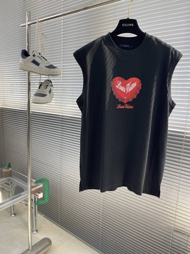 Donkey brand heart logo short-sleeved T-shirt is made of 280g Xinjiang cotton ic