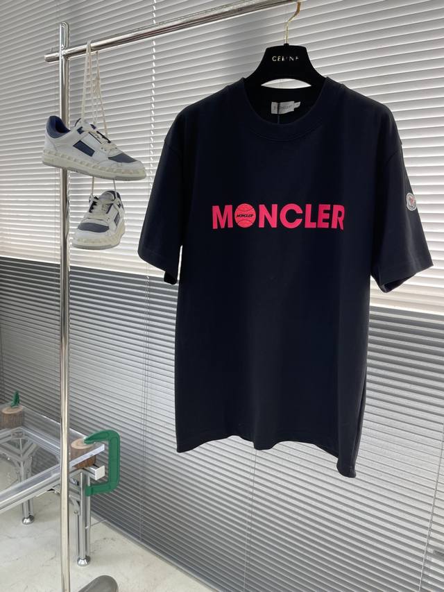 Mon 25Ss New Fashion Brand T-shirt! Classic brand letter logo! Evergreen style.