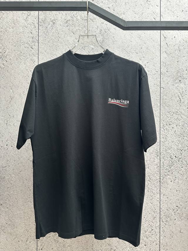Blcg 25Ss Balenciaga Coke Smiley Super Luminous Show Short Sleeve T-shirt Active