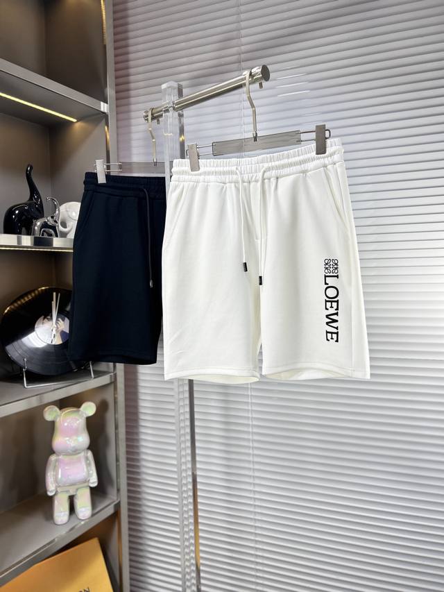 Loew* SS25 summer men's casual shorts are a versatile item, with elastic waist d