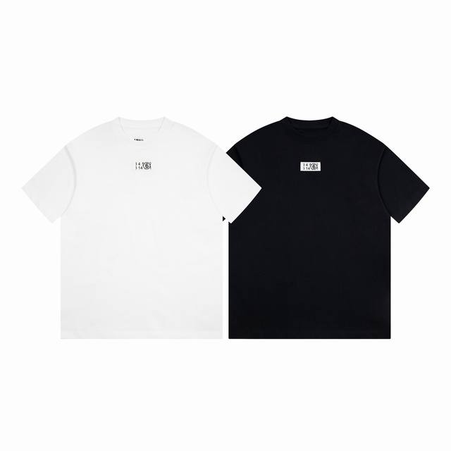2025# High version Maison Margiela 23 simple note short-sleeved T-shirt Craftsma