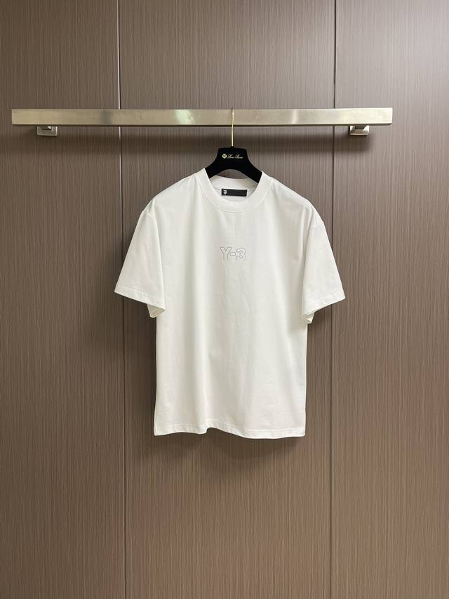 Yamamoto Yohji Y3's new spring and summer short-sleeved T-shirt with a printed l