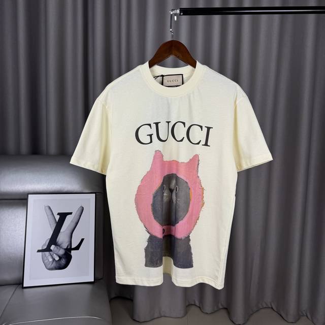Exclusive product Gucci limited edition animal series printed hat, round head ki