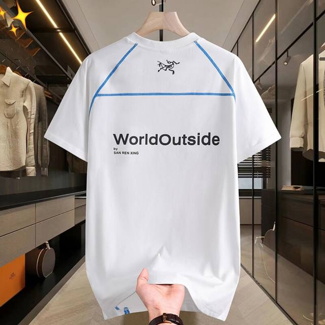 for Arc'teryx 25 summer outdoor men's and women's round neck quick-drying T-shir
