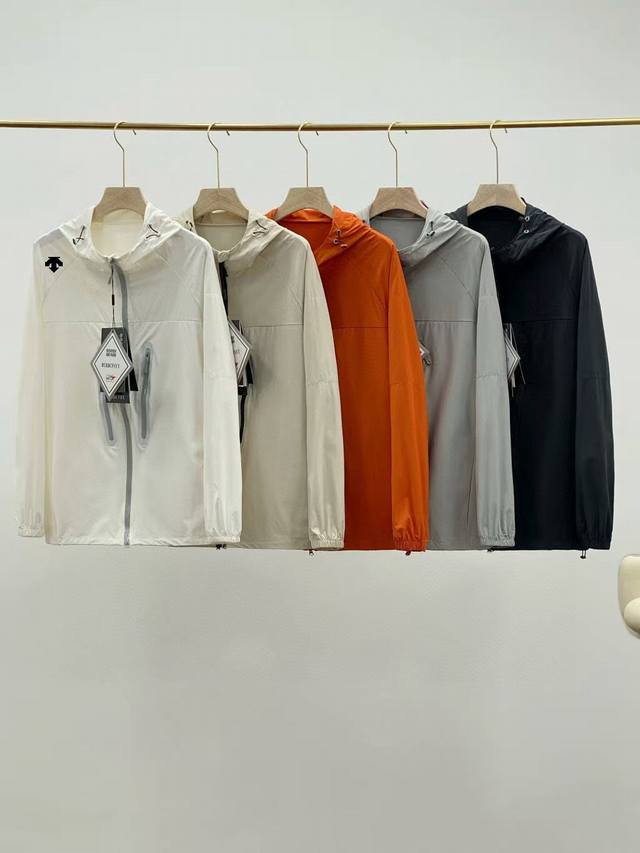 for Descente sun protection clothing skin clothing! couple style! High-end quali