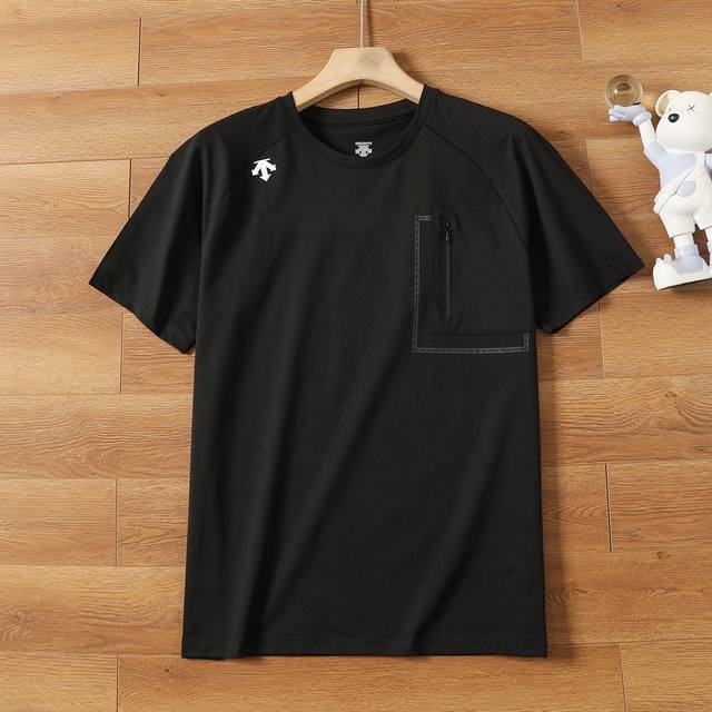 for Descente outdoor leisure breathable sports men's Tough short-sleeved T-shirt