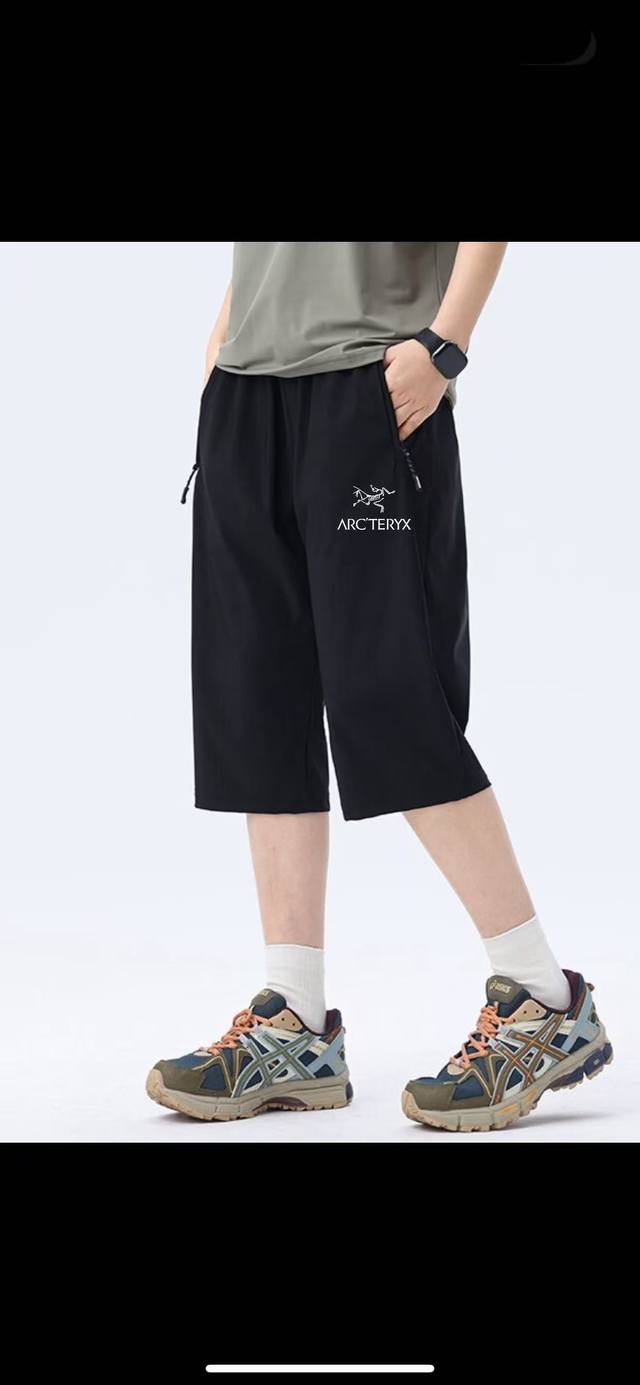 for Arc'teryx Arc'teryx summer lightweight outdoor seven-quarter shorts, thin, l