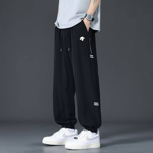 for Descente summer outdoor nylon quick-drying ice silk casual pants 2025 new ma