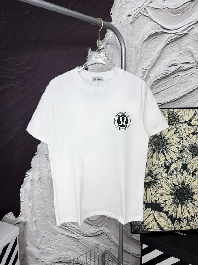 Style No. Aa25160 Lulu classic offset letter short sleeves Luluemon counter same