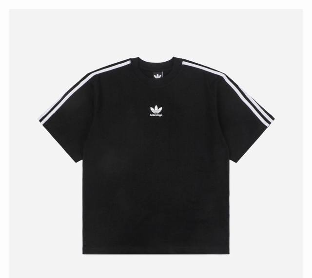 Balenciaga X Adidas Logo letter embroidered round neck short sleeve Fw22 drop sh