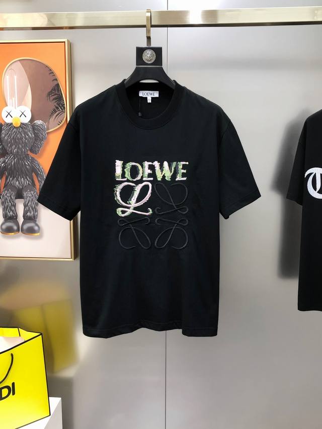 L*Ewe Luo Yiwei 2025 spring and summer new original men's round neck short-sleev