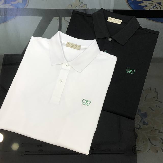 Bv Bottega Veneta 2025 Spring and Summer New Original Men's Lapel Polo Shirt Sho