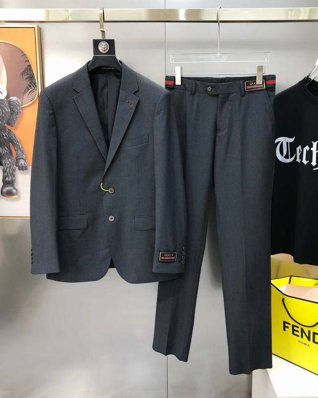 Full set of tops P600, trousers P300 G*Cci Gucci early spring new original men's
