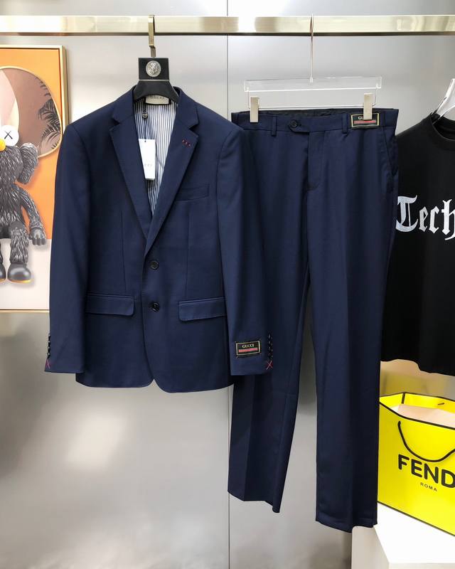 Full set of tops P600, trousers P300 G*Cci Gucci early spring new original men's