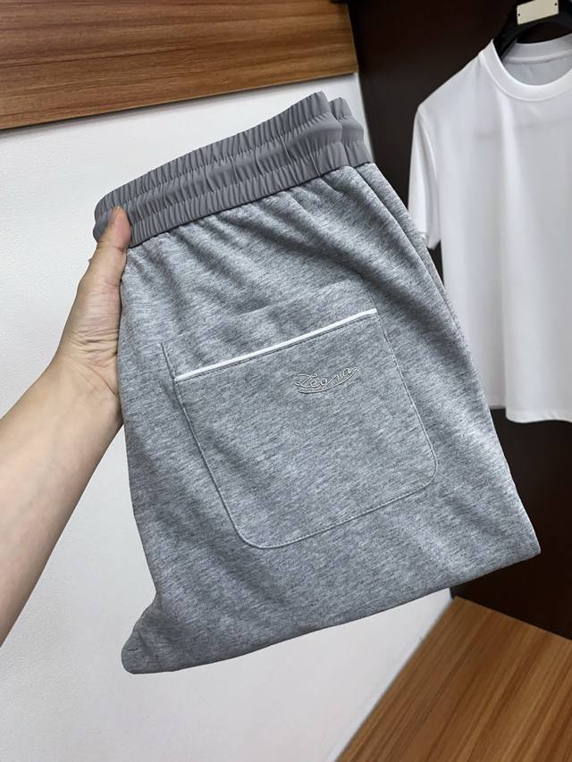 Ermenegildo Zegna's new casual pants for spring and summer 2025 are neatly cut a