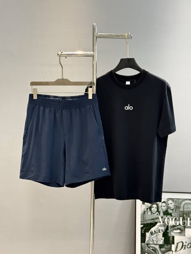 Tops and pants Alo*25S new summer shorts. Can be worn with a T-shirt as a set. Q