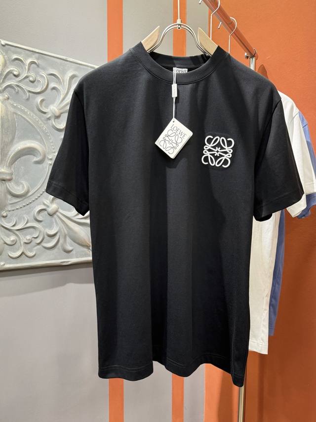 Loewe 2025 Spring/Summer new short-sleeved T-shirt! Fashionable and casual short