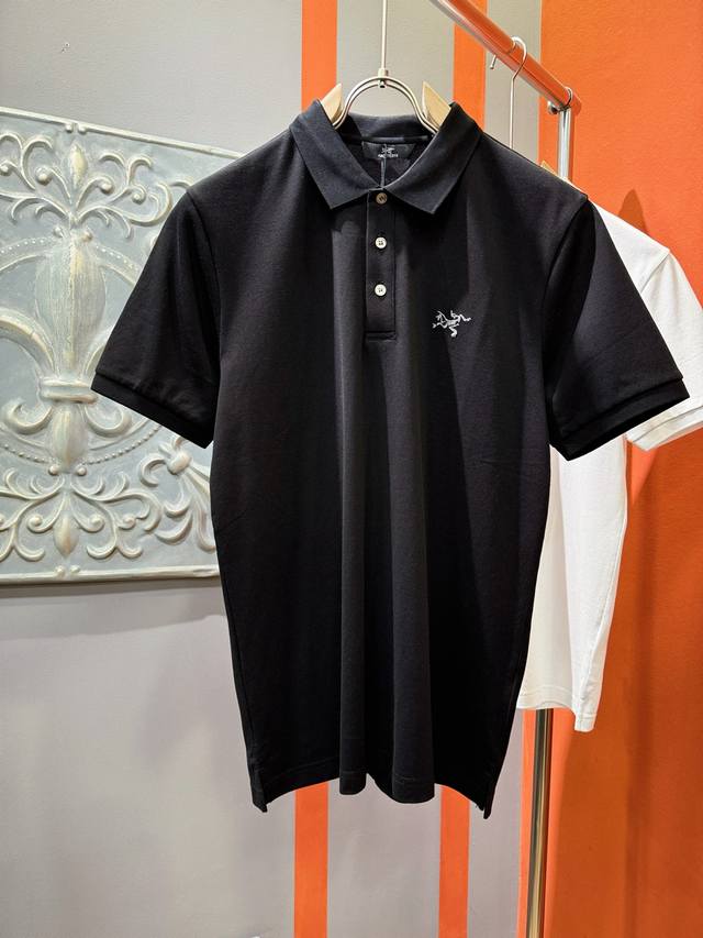 Arc'Teryx 2025 official spring and summer new men's lapel short-sleeved Polo shi