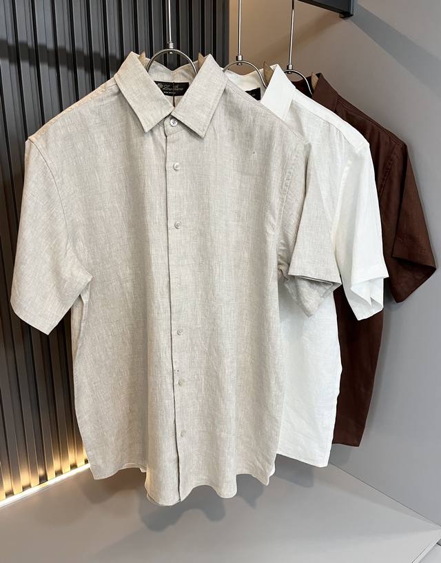 Loro Piana 2025 Spring/Summer Men's Shirt, the latest trade order in full condit