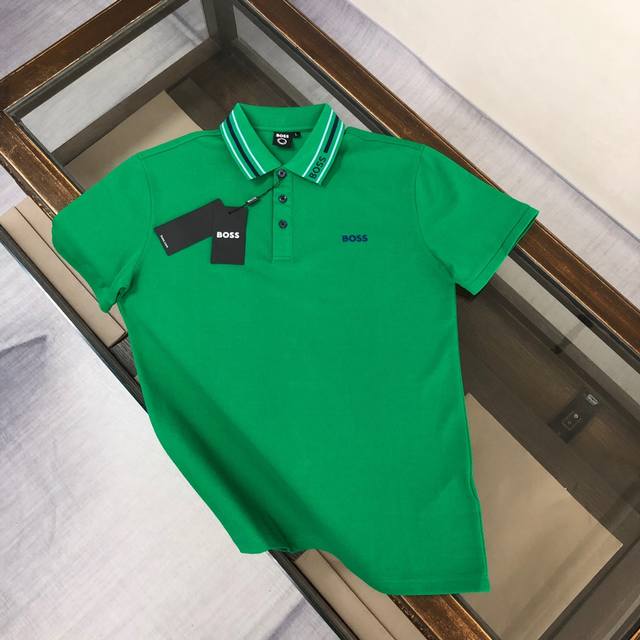 Aboss 2025 latest men's short-sleeved Polo shirt, the brand's latest design elem