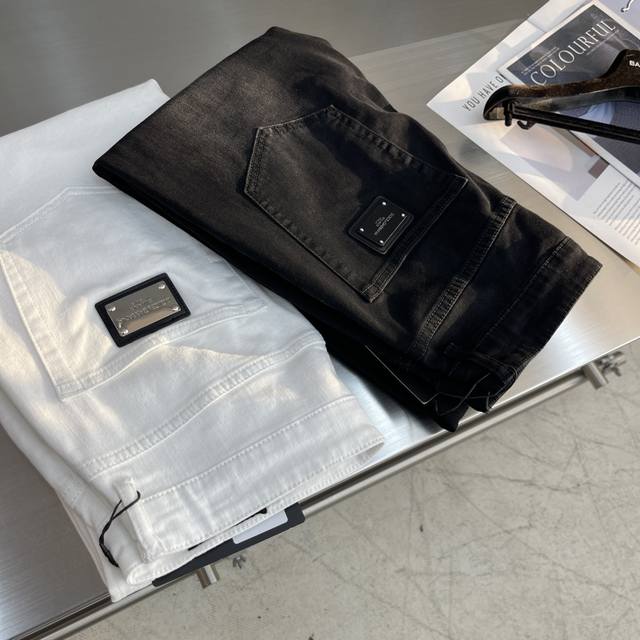 Dg Ss Spring and Summer new super soft washed jeans, super handsome upper body,